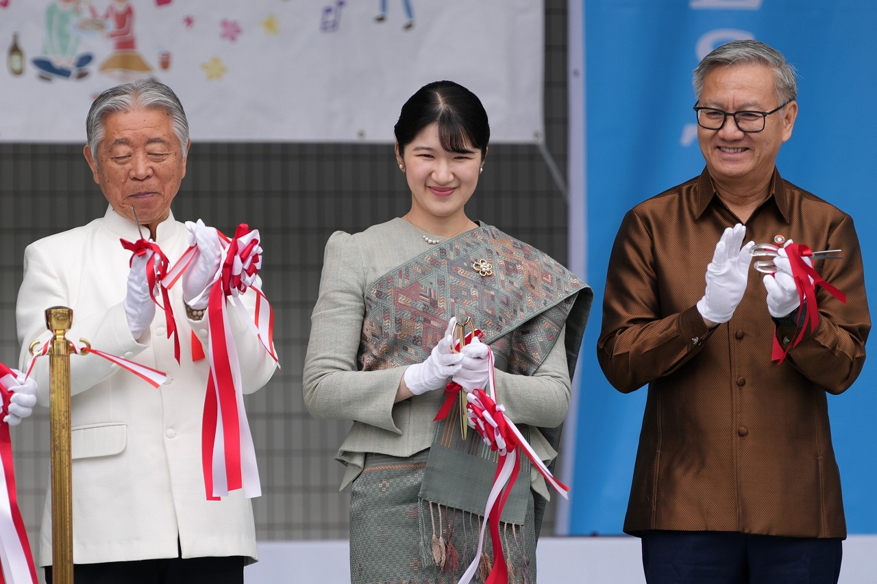 愛子内親王殿下ご臨席のもと大成功のラオスフェスティバル！／さくら国際高等学校 東京校（東京都・通信制高校）